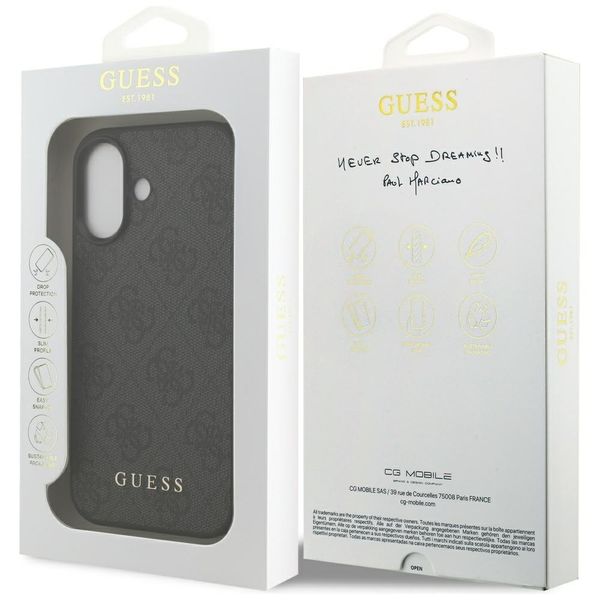 Etui Guess 4G Classic do iPhone 17 czarny zdjęcie 8