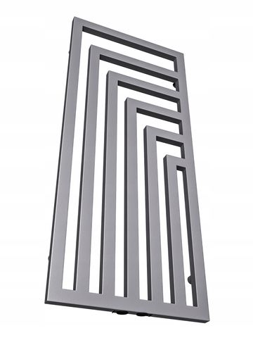 GRZEJNIK DEKORACYJNY SUN 1400/520 SREBRNY na Arena.pl