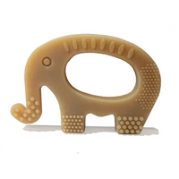 GRYZAK LOGOPEDYCZNY TERAPEUTYCZNY SŁONIK BRĄZOWY