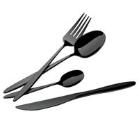 sztućce 24 elem. berlinger haus bh-3063 połysk shiny black