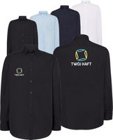 Koszula z tkaniny popelinowej TWÓJ HAFT LOGO GRAFIKA firmowa 20 sztuk