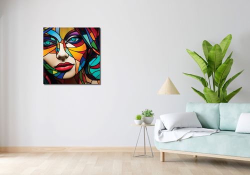 Obraz 70x70cm Spójrz Mi W Oczy na Arena.pl