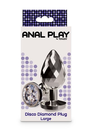 disco diamond plug large silver na Arena.pl