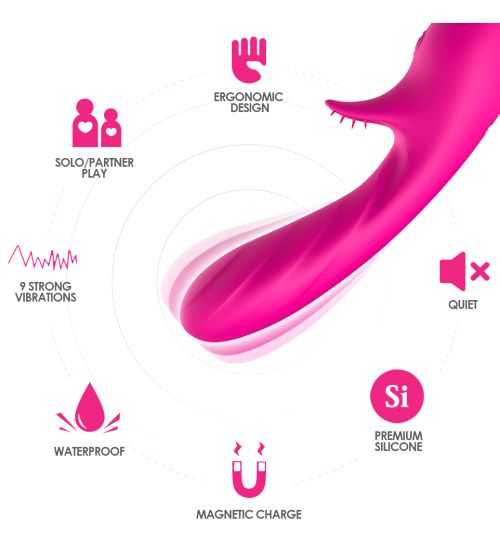 Masażer łechtaczki - Romance pink zdjęcie 2