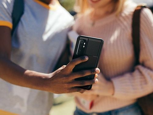 Etui Spigen Rugged Armor do Xiaomi Mi Note 10 Lite Matte Black na Arena.pl