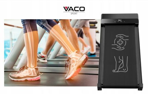 Bieżnia (Walking pad) VACO z wyświetlaczem LED i zdalnym sterowaniem. na Arena.pl