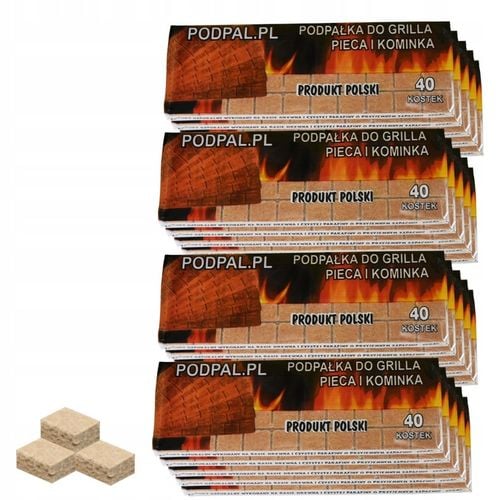 PODPAŁKA DO KOMINKA ROZPAŁKA GRILLA PIECA 800 x KOSTEK WYDAJNA OGNISKA na Arena.pl