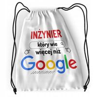 Plecak Dla Inżyniera Sportowy Szkolny Worek Torba Z Nadrukiem Ze Zdjęciem