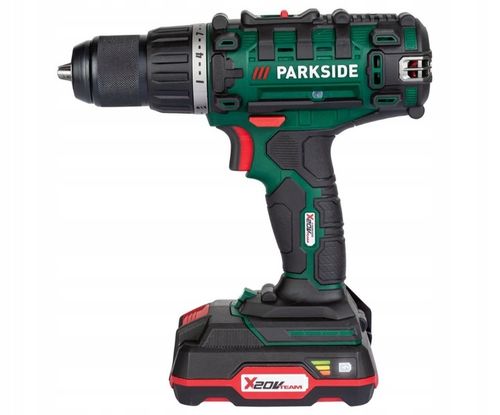 Najnowsza Wiertarka Parkside 20 V + akumulator + bity + ładowarka 65W PL na Arena.pl