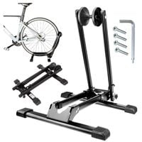 STOJAK NA ROWER PARKOWANIE TYLNE PRZEDNIE KOŁO STABILNY SKŁADANY 20-27,5"