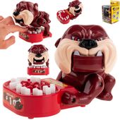 GRA ZRĘCZNOŚCIOWA PIES GROŹNY GRYZĄCY RODZINNA NA REFLEKS ZABIERZ KOŚĆ PSU