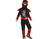 Strój przebranie dla dzieci Ninja Wojownik 92/104 cm