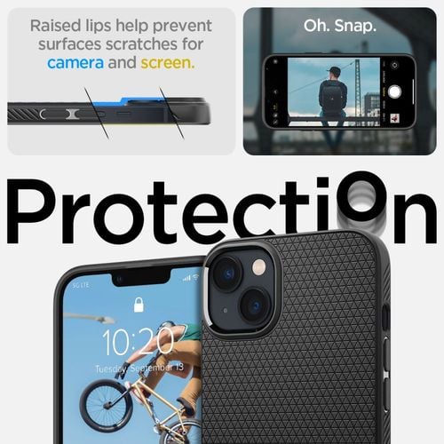 spigen liquid air iphone 14 matte black na Arena.pl