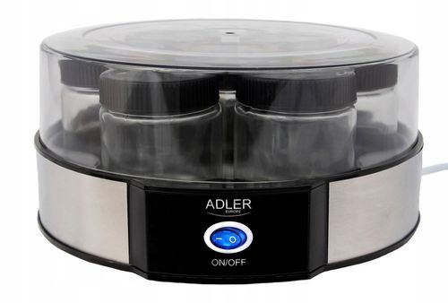 JOGURTOWNICA DOMOWY JOGURT 1,4L 7 SŁOICZKÓW 200ML na Arena.pl