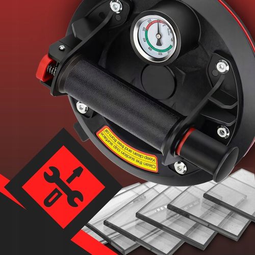 2X PRZYSSAWKA UCHWYT DO PŁYTEK GLAZURY SZYB 220KG Z POMPKĄ I na Arena.pl