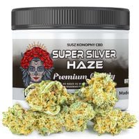 Susz konopny CBD | SUPER SILVER HAZE | 1000 g