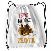 Plecak Sportowy Szkolny Technika Worek Torba Z Nadrukiem Ze Zdjęciem