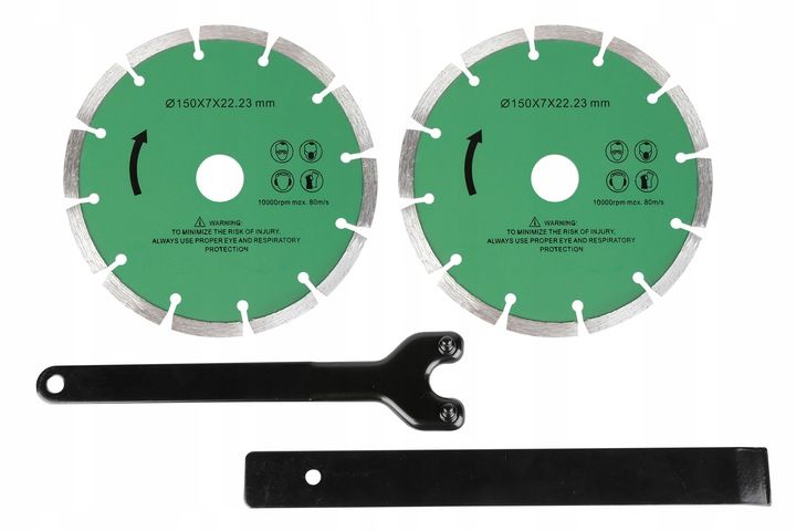 BRUZDOWNICA ELEKTRYCZNA DO BETONU FREZARKA ZESTAW NARZEDZIA TARCZE 3100 W zdjęcie 3