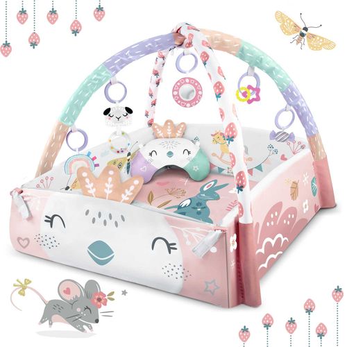 Mata interaktywna edukacyjna 110 x 100 cm Ptaszek Nukido na Arena.pl