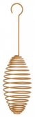 Mała spirala na kule tłuszczowe / pokarm dla dzikich ptaków 8 x 7 x 15-25cm