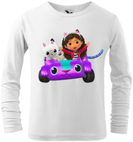 Koszulka z długim rękawem Koci Domek Gabi