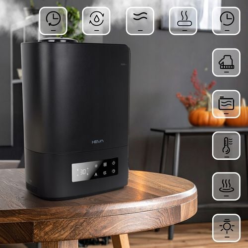 Nawilżacz powietrza WYDAJNY HIGROSTAT AROMATERAPIA DUŻY XL 5l dysza na Arena.pl