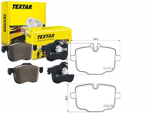 TEXTAR KLOCKI HAMULCOWE TYŁ BMW 5 G30 G31 F90 na Arena.pl