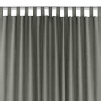 CURT/HOM/MILANA/CHENILLE/TAB/GREY/560x225