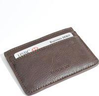 Etui na dowód osobisty Stackers brązowe