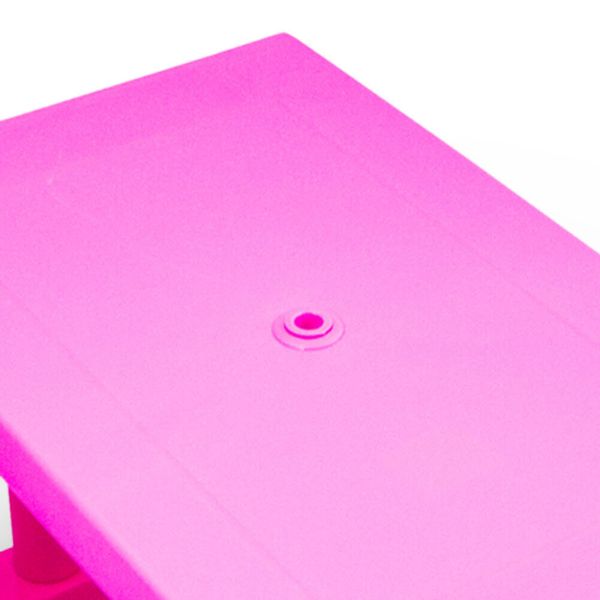 18830 ZESTAW MEBLI OGRODOWYCH PLASTIKOWE DLA DZIECI RÓŻOWE KOMPLET zdjęcie 8