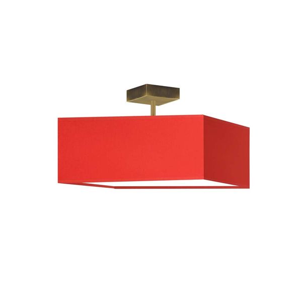 Geometryczny plafon do salonu ALBA zdjęcie 17