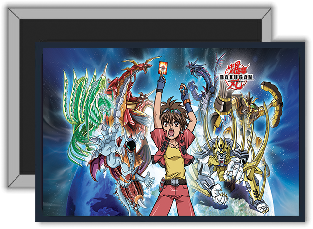 Magnes na lodówkę Bakugan zdjęcie 1