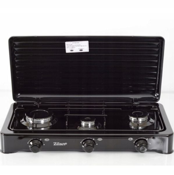 KUCHENKA GAZOWA 3 PALNIKI PRZENOŚNA + WĄŻ REDUKTOR zdjęcie 2