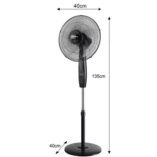 wentylator wiatrak podłogowy z pilotem klausberg kb-7718 na Arena.pl