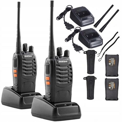 2x WALKIE TALKIE Krótkofalówki BAOFENG BF-888S Radiotelefon PMR DUŻY ZASIĘG na Arena.pl