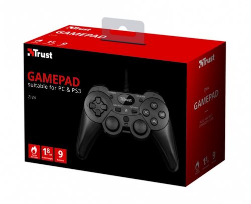 Trust Ziva Wired Gamepad for pc and ps3 na Arena.pl
