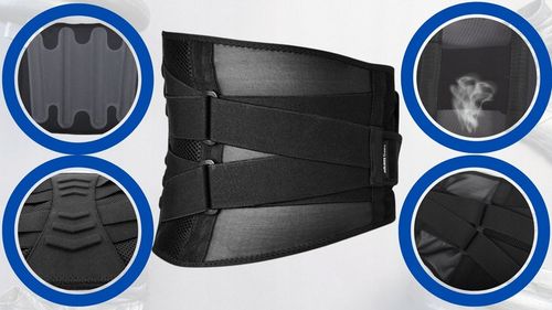 PAS STABILIZUJĄCY KRĘGOSŁUP LĘDŹWIOWY GORSET XXL na Arena.pl