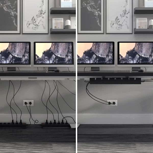 Półka na kable prowadnica na przewody ALMADA zdjęcie 4