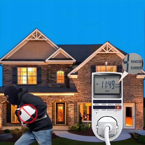 PROGRAMATOR CZASOWY WŁĄCZNIK WYŁĄCZNIK LCD CYFROWY HARMONOGRAM 7 DNI 10 UST na Arena.pl