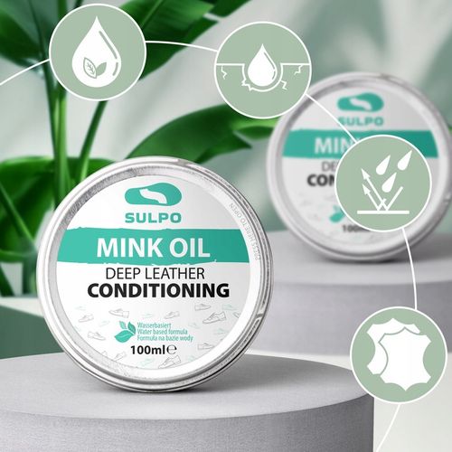 Pasta do butów skórzanych Mink Oil impregnująca olejowa tłuszcz do na Arena.pl