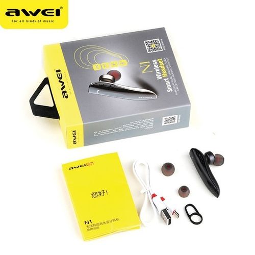 AWEI słuchawka Bluetooth N1 szary/grey na Arena.pl