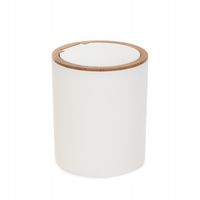 Kosz łazienkowy DIALL biały 19x19x22,5 cm HOMLA