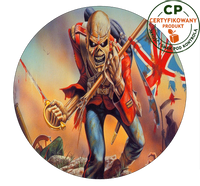 Opłatek na tort Iron Maiden