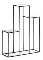 Nowoczesny kwietnik metalowy Podium 80 cm KASKADA