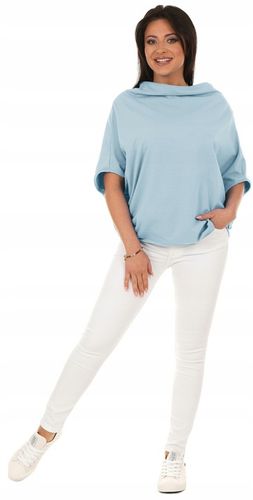 Moda Fresca F626 Luźna TUNIKA bluzka oversize KIMONO na Arena.pl