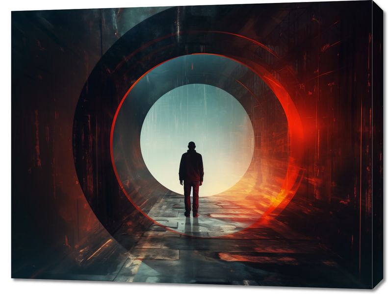 Obraz 90x70cm Portal do Świata zdjęcie 1