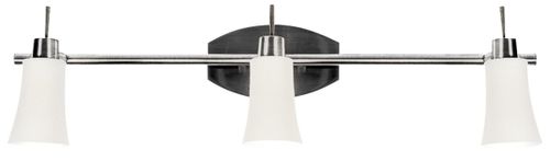 Kroton listwa 3x40W G9 nikiel mat/biały na Arena.pl