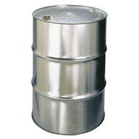 beczka stalowa metalowa ocynkowana 200l otwory 3/4'' i 2'' w wieku