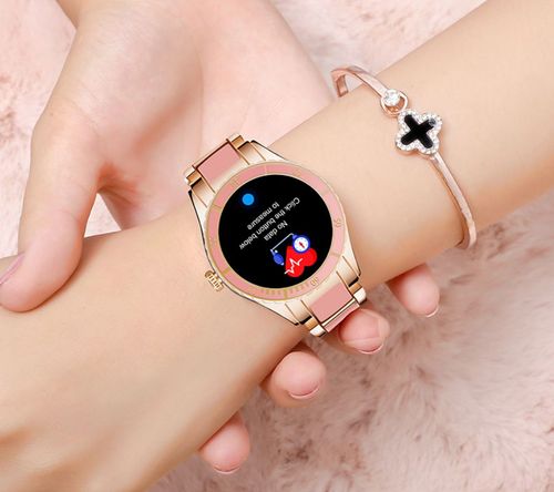 smartwatch damski rubicon rnce82 różowy na Arena.pl