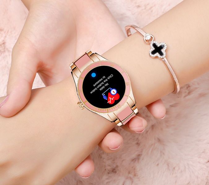 smartwatch damski rubicon rnce82 różowy zdjęcie 8